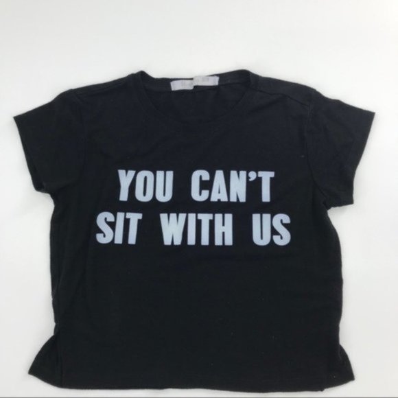 Bluenotes Mean Girls Crop Tee sz M - Picture 2 of 4